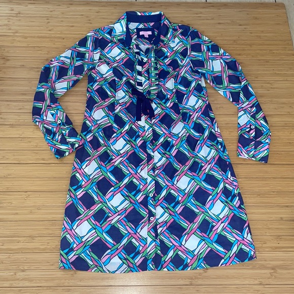 Lilly Pulitzer Dresses & Skirts - Lilly Pulitzer Button Down Front Dress